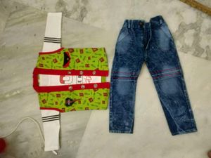 Green Jacket Set For 1 Yr Baby To 3 Yr Baby