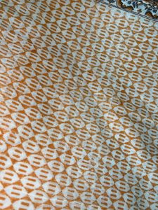 TAAVI Orange Pure Cotton Dupatta