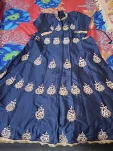 Navy Blue ETHNIC GOWN