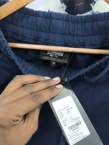 Men's Navy Blue Jogger Pants