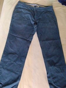 Men's Blue Chinos