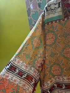 Bohemian Patchwork Maxi Dress