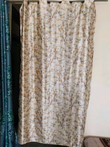 Floral Print door Curtain