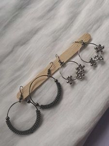 Dynamic Hoop Earrings Set