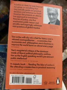 The Idea of Justice by Amartya Sen