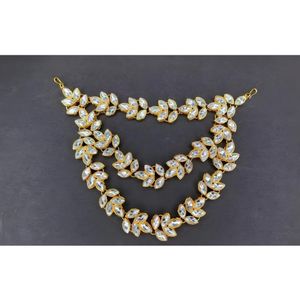Elegant Leaf Chain Hair Accessory
