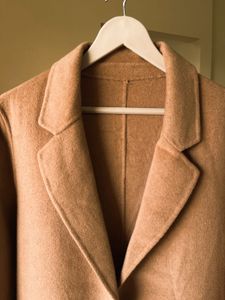 Elegant Tan Trench Coat
