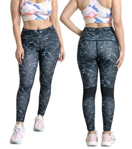 Stylish Printed Gym Leggings Free Size