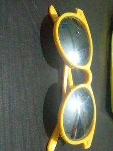 Yellow Retro Sunglasses
