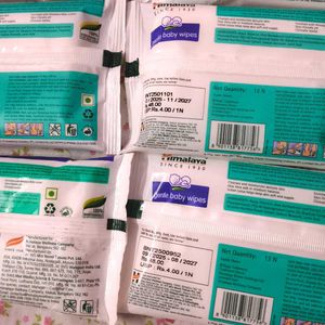 Himalaya Gentle Baby Wipes (Pack of 6)