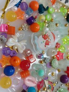DIY Craft Beads soup &amp; Charms Set