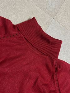 Red Turtle Neck Sweater