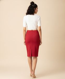 package  deal 2 pcs -Pencil Skirt red and black
