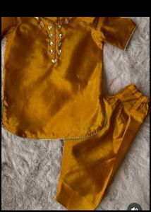 Beautiful Yellow Kurta Set