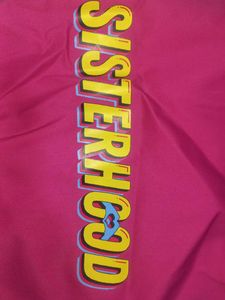 Vibrant Pink "Sisterhood" Tote Bag