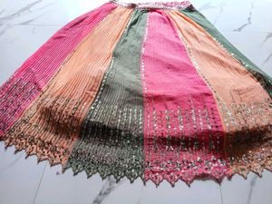 Designer Lehenga Choli Set unsteached