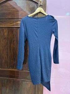 Sparkly Ruffle Detail Dress