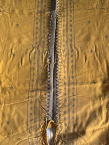 Yellow printed Kurta