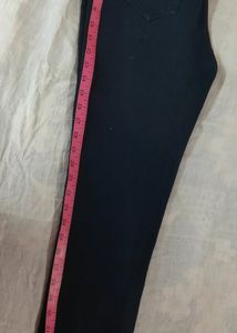 Navy Blue Straight Leg Pants