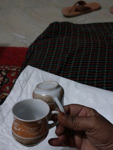 Beautiful Couple Cup For Tea