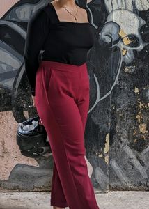Casual Square Neck Full Sleeves top