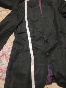 Men's Charcoal Suit Jacket