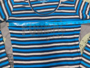Blue Stripped T Shirt
