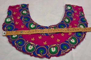 Stunning Embroidered  Neckline patch