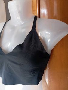 Comfortable Black Seamless Bra