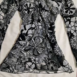 Y2k Vintage Grunge Dark Romance Sheer Top