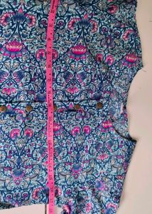 Boho Floral Print A line long Dress