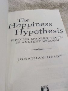The Happiness Hypothesis
