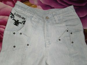 RARE Y2K WHISKERED STRAIGHT FIT JEA