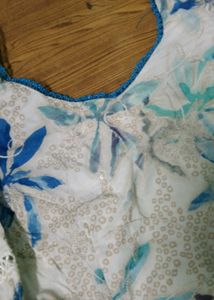 white suit salwar with dupatta