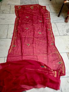 vintage pure zari saree