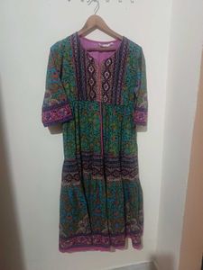 Printed Cotton Anarkali Kurta