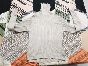 Ribbed Turtleneck Sweater