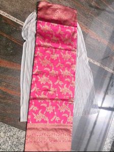semi pattu saree 💚💓
