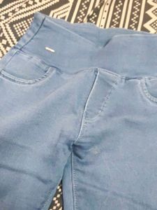 Light Wash Denim Jeans combo