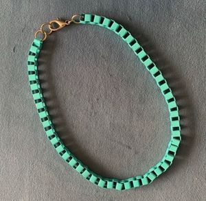 NWOT Braided Metal Neckpiece