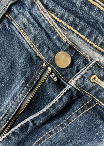 Ripped Blue Denim Jeans