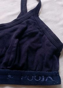 Navy Blue Comfort Bra