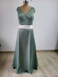 Elegant V-Neck Maxi Dress