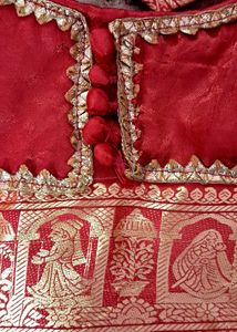 🤑Pure Banglori silk with figure print