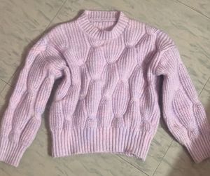 Lavender Knit Sweater