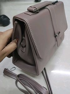 Stylish Taupe Handbag