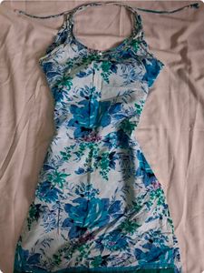 Floral Y2k Kurti 💙🤍