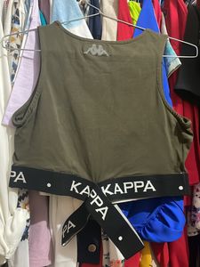 Kappa Band Tank Crop Top