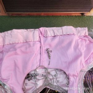 Stunning Pink Sequined Lehenga Choli