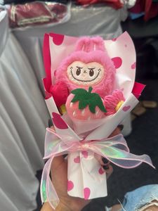 Cute Pink Plush Toy Bouquet Gift